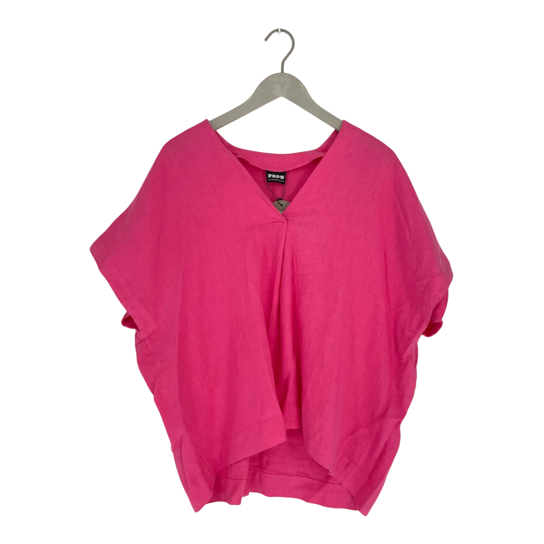 Papu linen shirt, pink | woman L