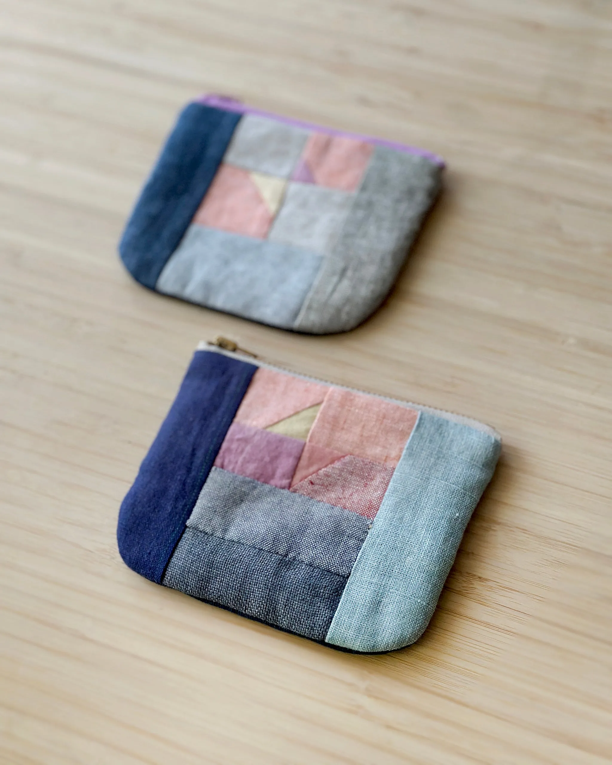 Patchwork Zip Pouch