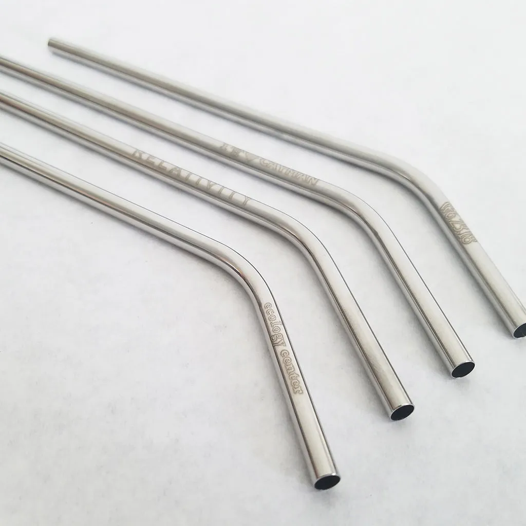 Personalized Stainless Steel Straws