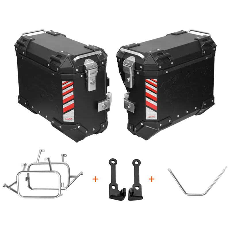 PIKE TRACKER Series Side Cases and Top Case-BMW R1250GS (2019- )