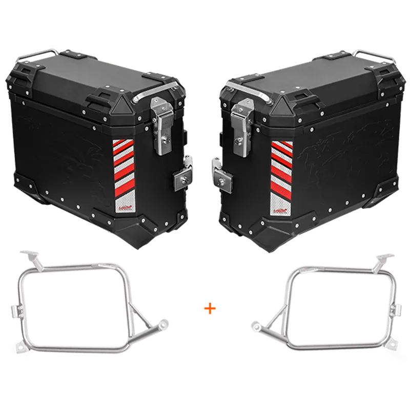 PIKE TRACKER Series Side Cases and Top Case-BMW S1000XR