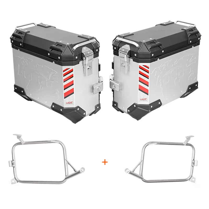 PIKE TRACKER Series Side Cases and Top Case-BMW S1000XR