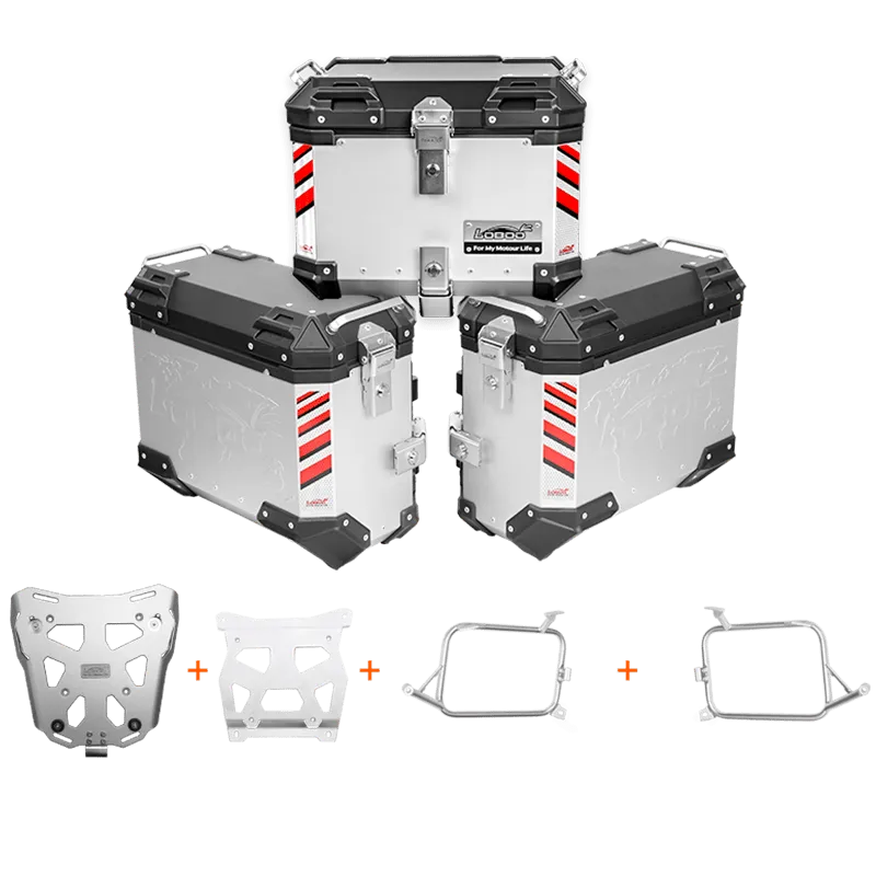 PIKE TRACKER Series Side Cases and Top Case-BMW S1000XR