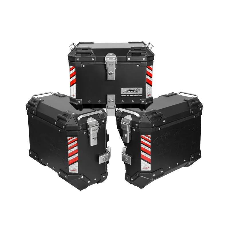 PIKE TRACKER Series Side Cases and Top Case-CFMOTO 450MT