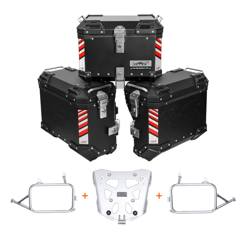 PIKE TRACKER Series Side Cases and Top Case-CFMOTO 800MT