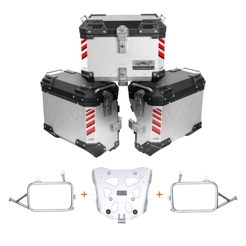 PIKE TRACKER Series Side Cases and Top Case-CFMOTO 800MT