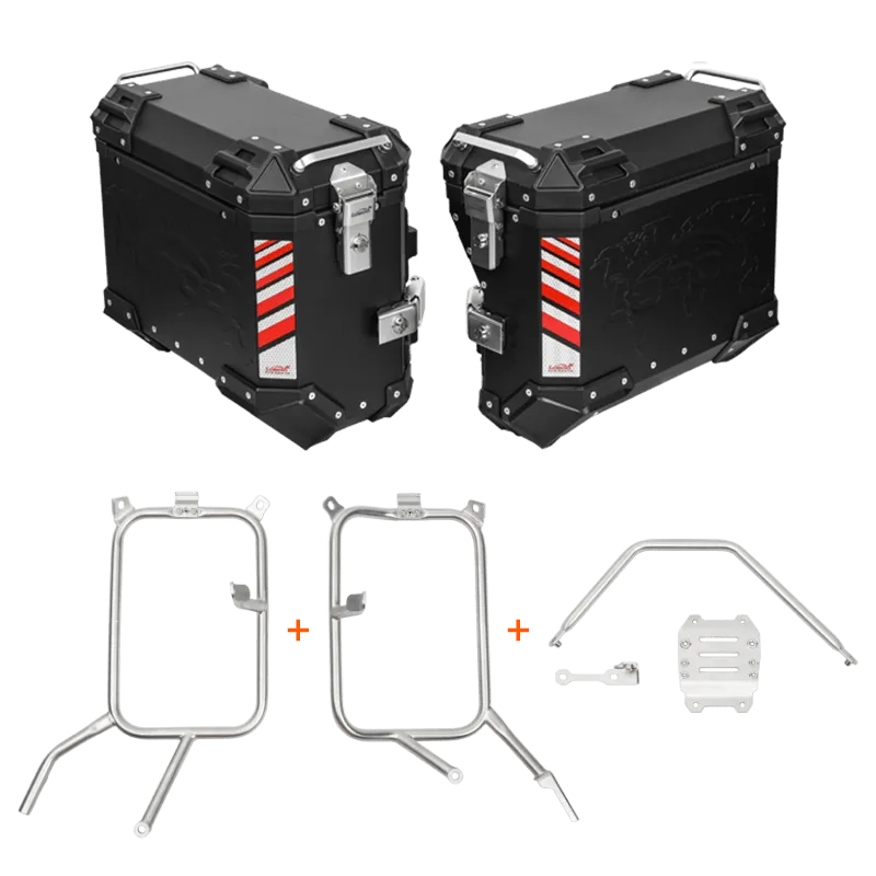 PIKE TRACKER Series Side Cases and Top Case-DUCATI Multistrada V4S (2022- )