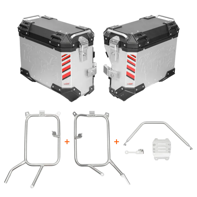 PIKE TRACKER Series Side Cases and Top Case-DUCATI Multistrada V4S (2022- )