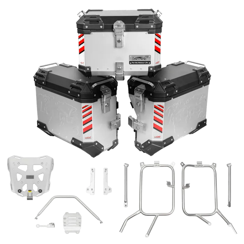 PIKE TRACKER Series Side Cases and Top Case-DUCATI Multistrada V4S (2022- )