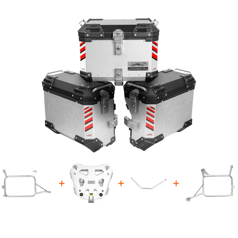 PIKE TRACKER Series Side Cases and Top Case-HONDA CRF1100L ADV (2020- )