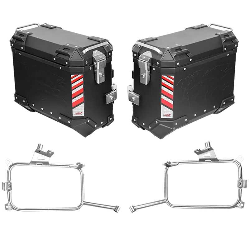 PIKE TRACKER Series Side Cases and Top Case-HONDA NC750X (2019- )