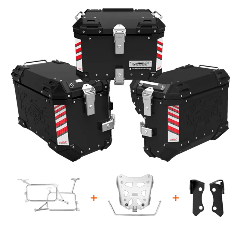 PIKE TRACKER Series Side Cases and Top Case-KTM 1290 Super Adventure (2022- )