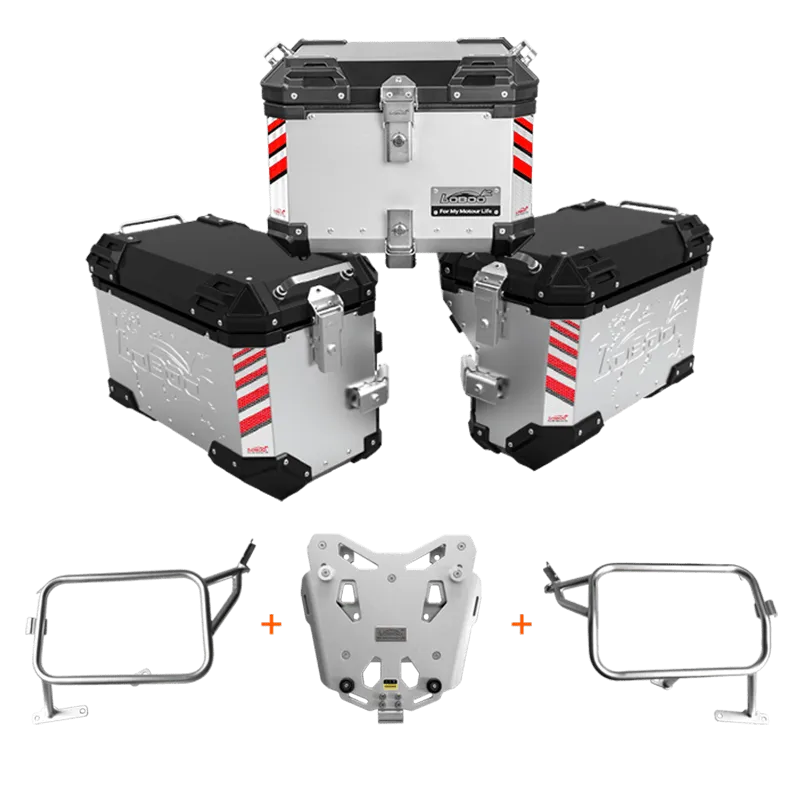 PIKE TRACKER Series Side Cases and Top Case-KTM 790 Adventure (2019- )