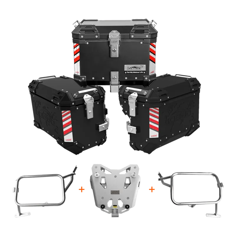 PIKE TRACKER Series Side Cases and Top Case-KTM 790 Adventure (2019- )