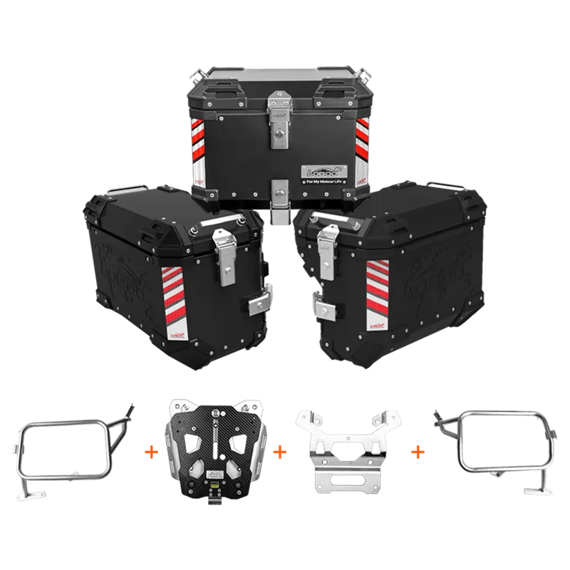 PIKE TRACKER Series Side Cases and Top Case-KTM 790 Adventure (2019- )