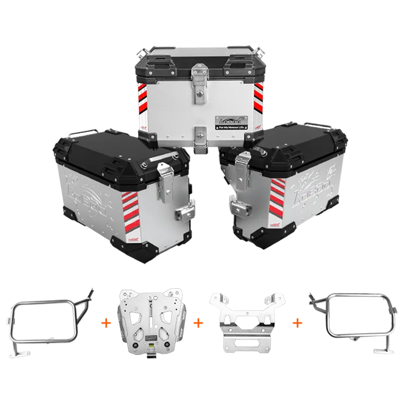 PIKE TRACKER Series Side Cases and Top Case-KTM 790 Adventure (2019- )