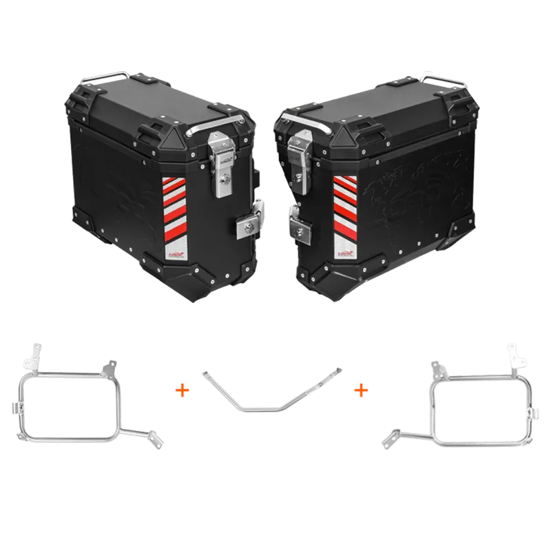 PIKE TRACKER Series Side Cases and Top Case-SUZUKI DL1050 (2020- )