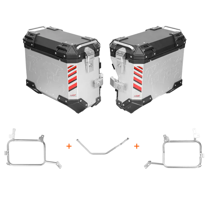 PIKE TRACKER Series Side Cases and Top Case-SUZUKI DL1050 (2020- )