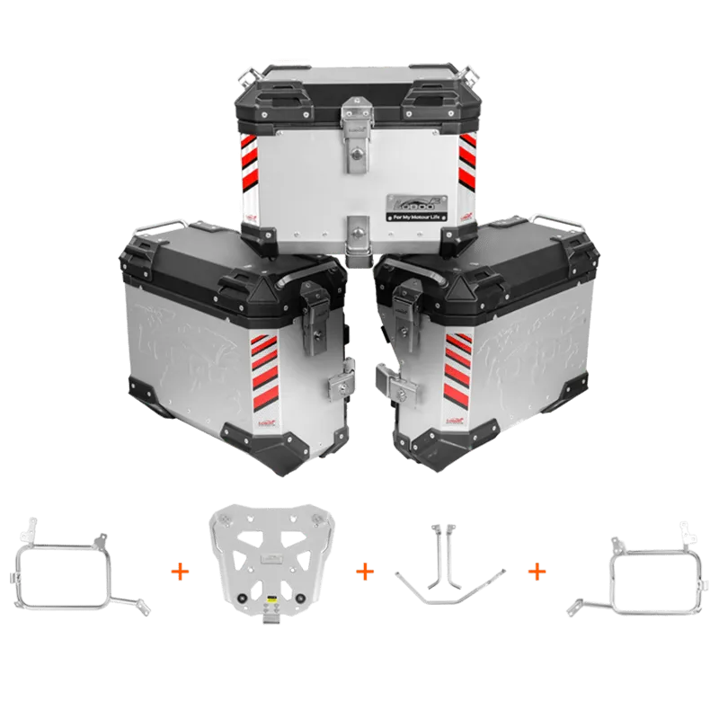 PIKE TRACKER Series Side Cases and Top Case-SUZUKI DL1050 (2020- )