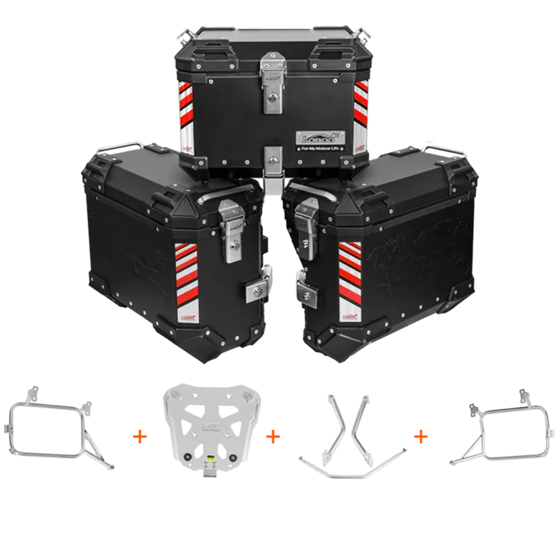 PIKE TRACKER Series Side Cases and Top Case-SUZUKI DL650 (2019- )