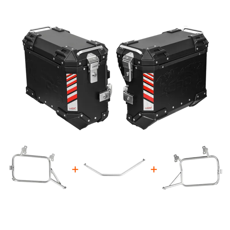 PIKE TRACKER Series Side Cases and Top Case-SUZUKI DL650 (2019- )