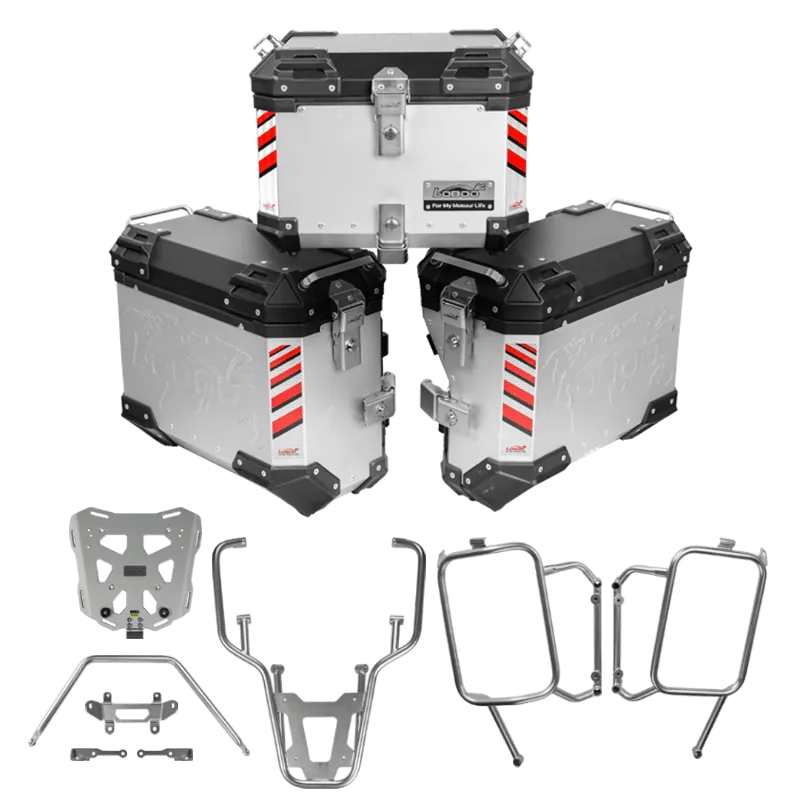 PIKE TRACKER Series Side Cases and Top Case-YAMAHA TENERE700 (2022- )