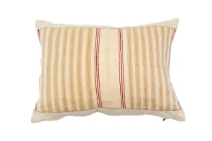 Pillow: Antique handwoven decorative pillow - P454