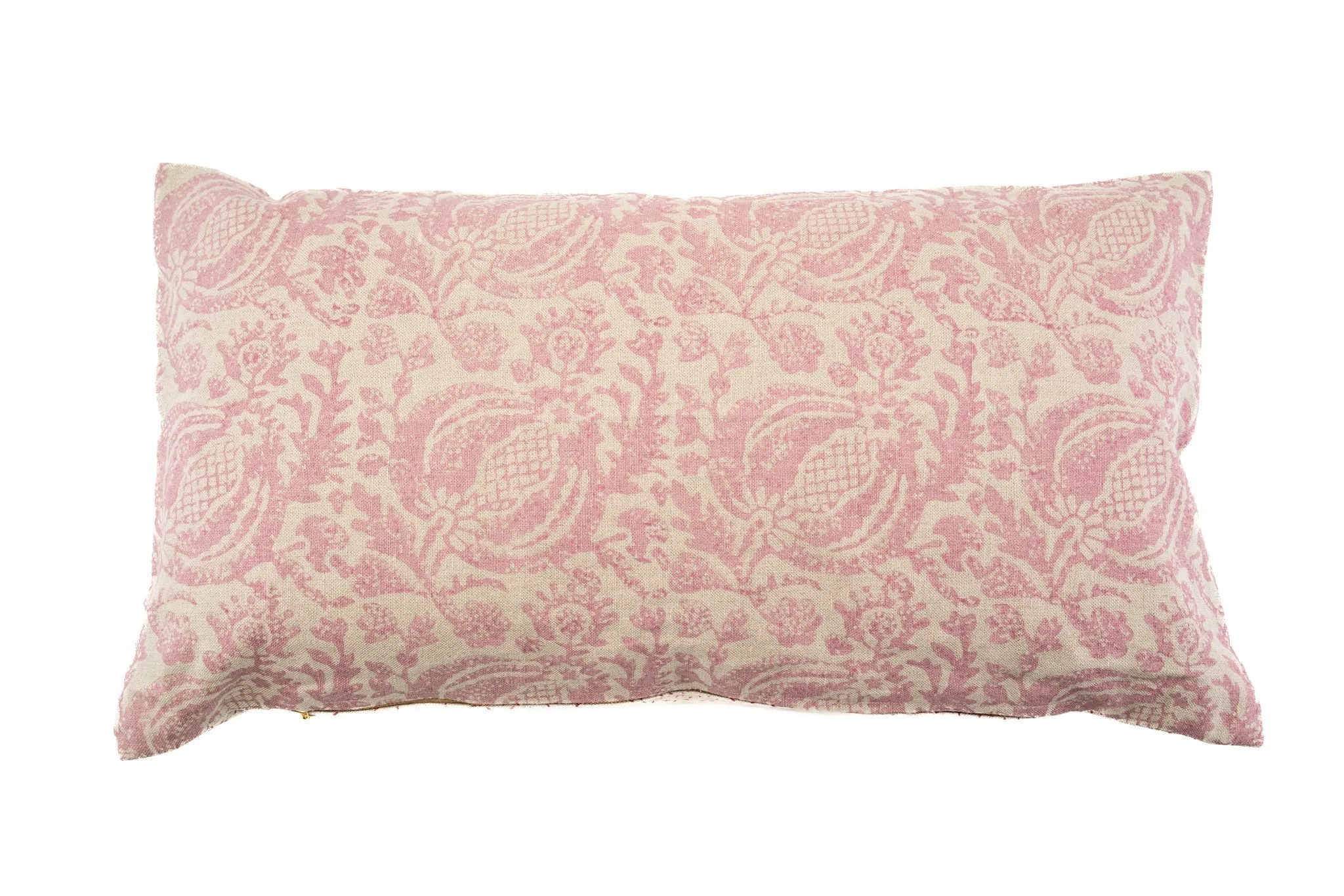 Pillow: Hand printed linen - P426