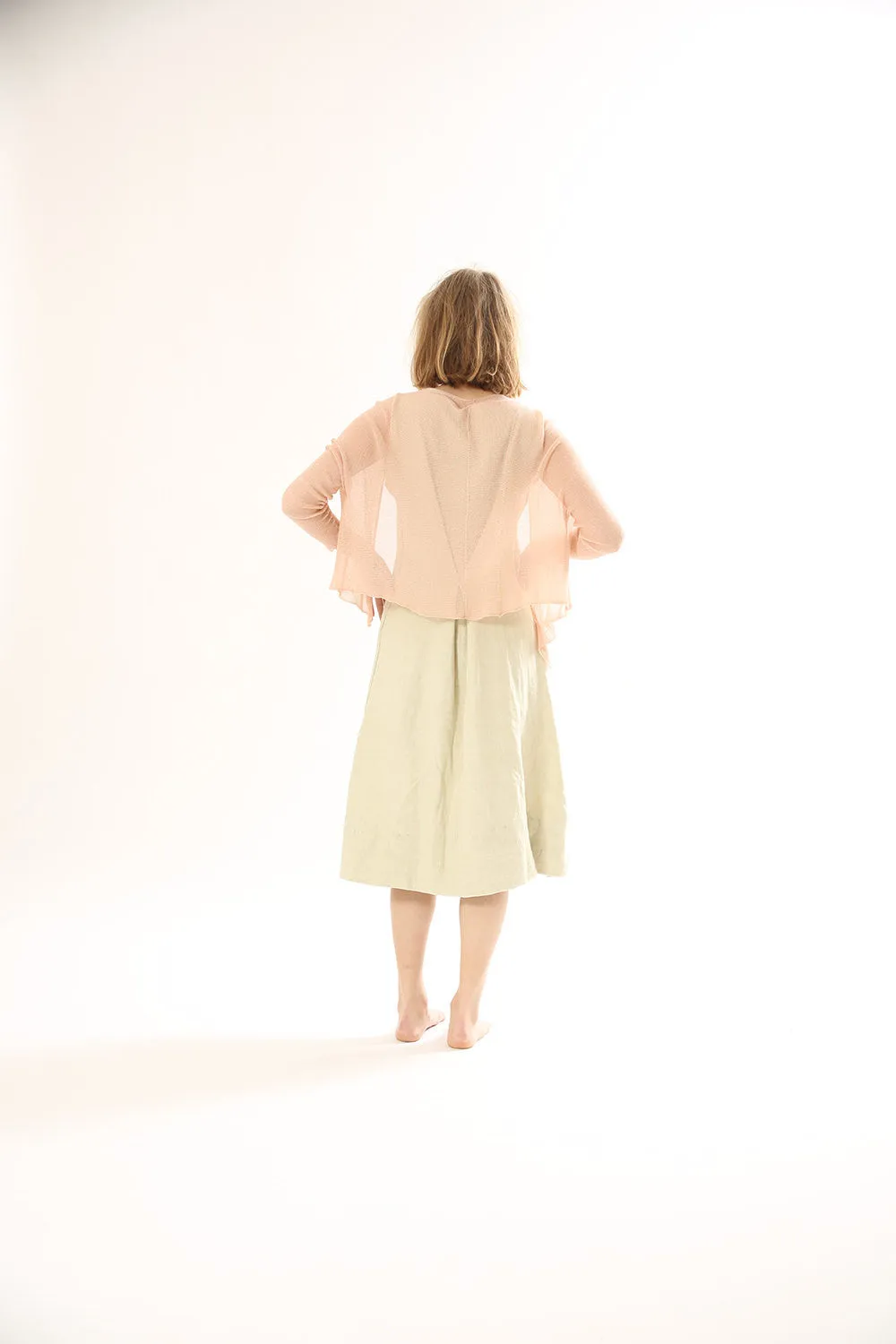 Pink Bolero Cardigan