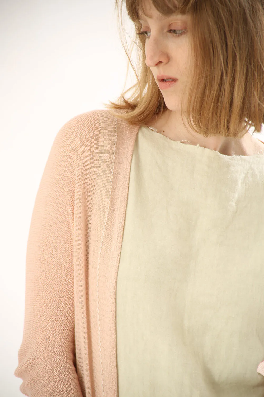 Pink Bolero Cardigan