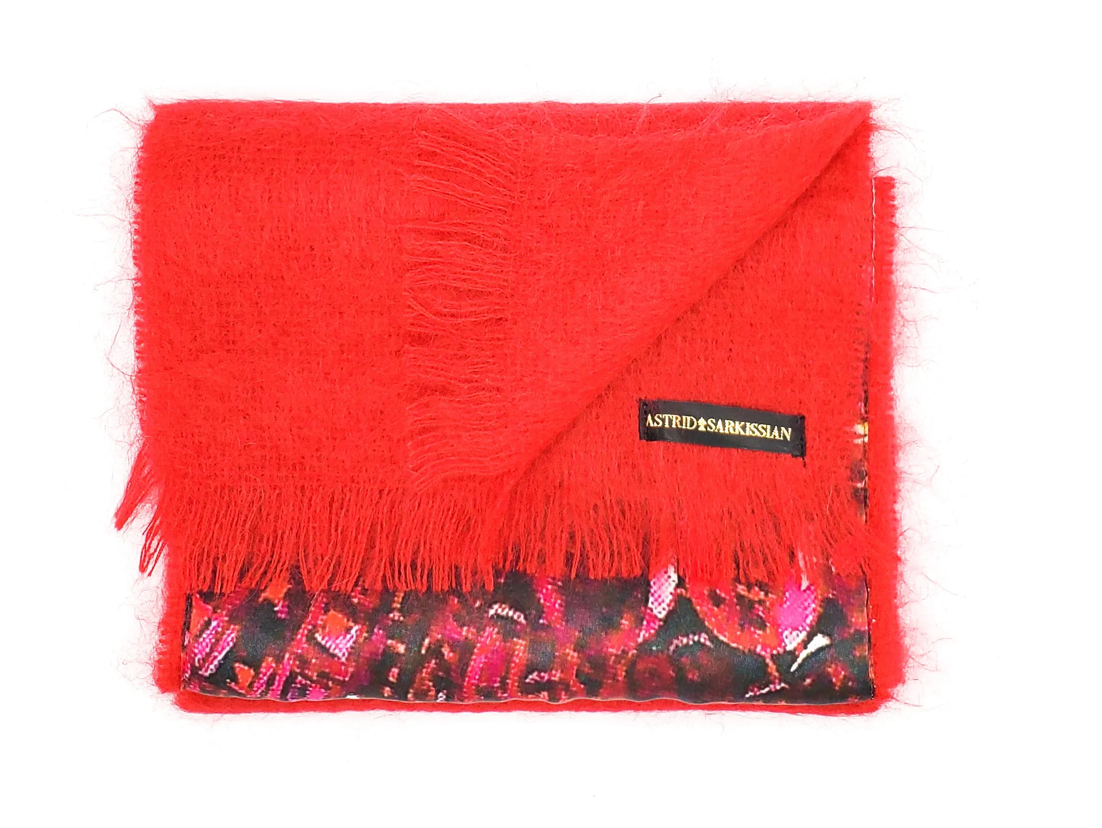 Pink Long Mohair