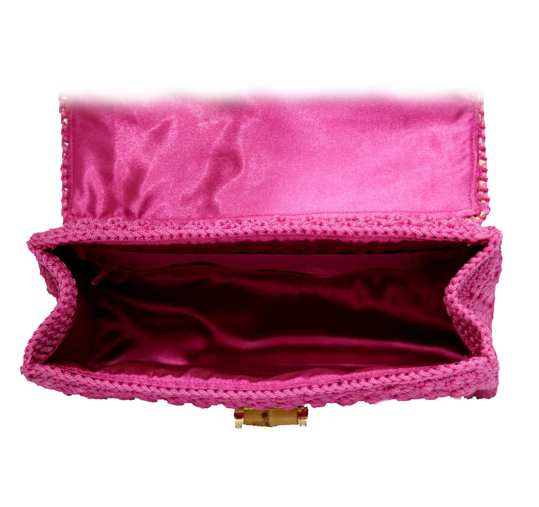 Pink Vienna Crochet Bag