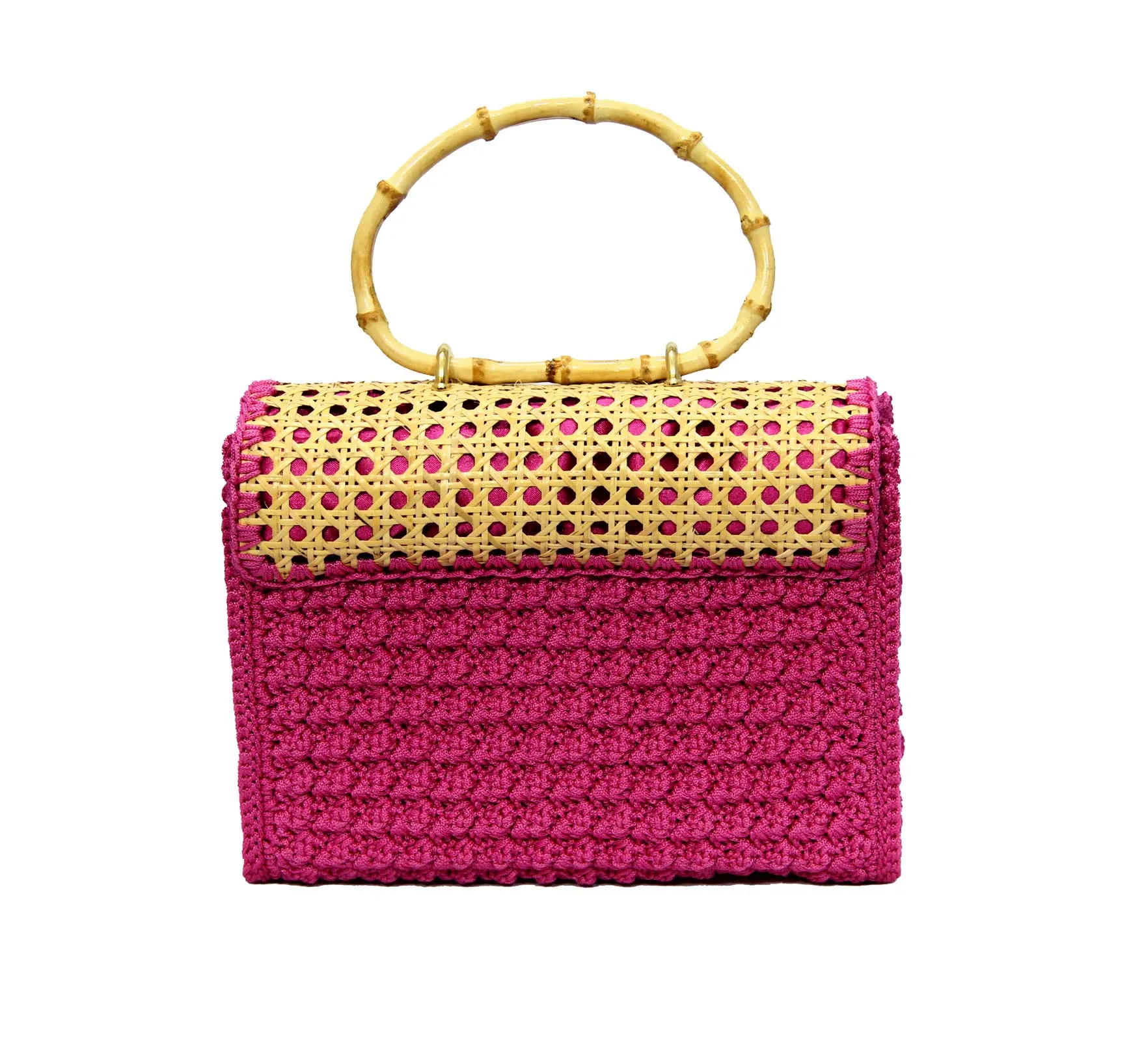 Pink Vienna Crochet Bag