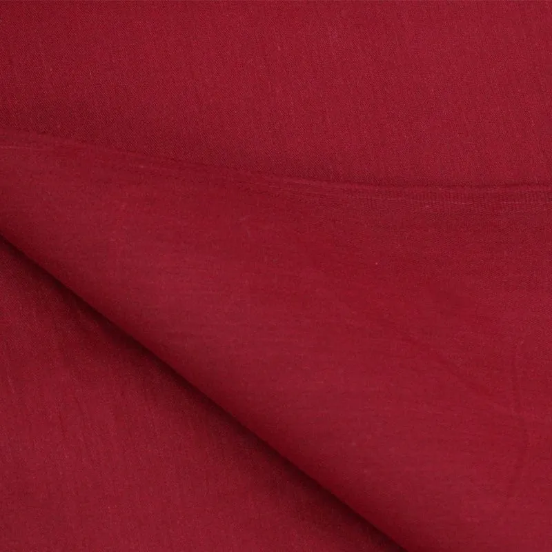 Plain Sheeting Red Poly Cotton P56 T132 240cm
