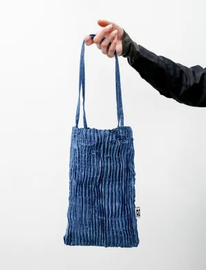 Plissé Bag Dark Indigo