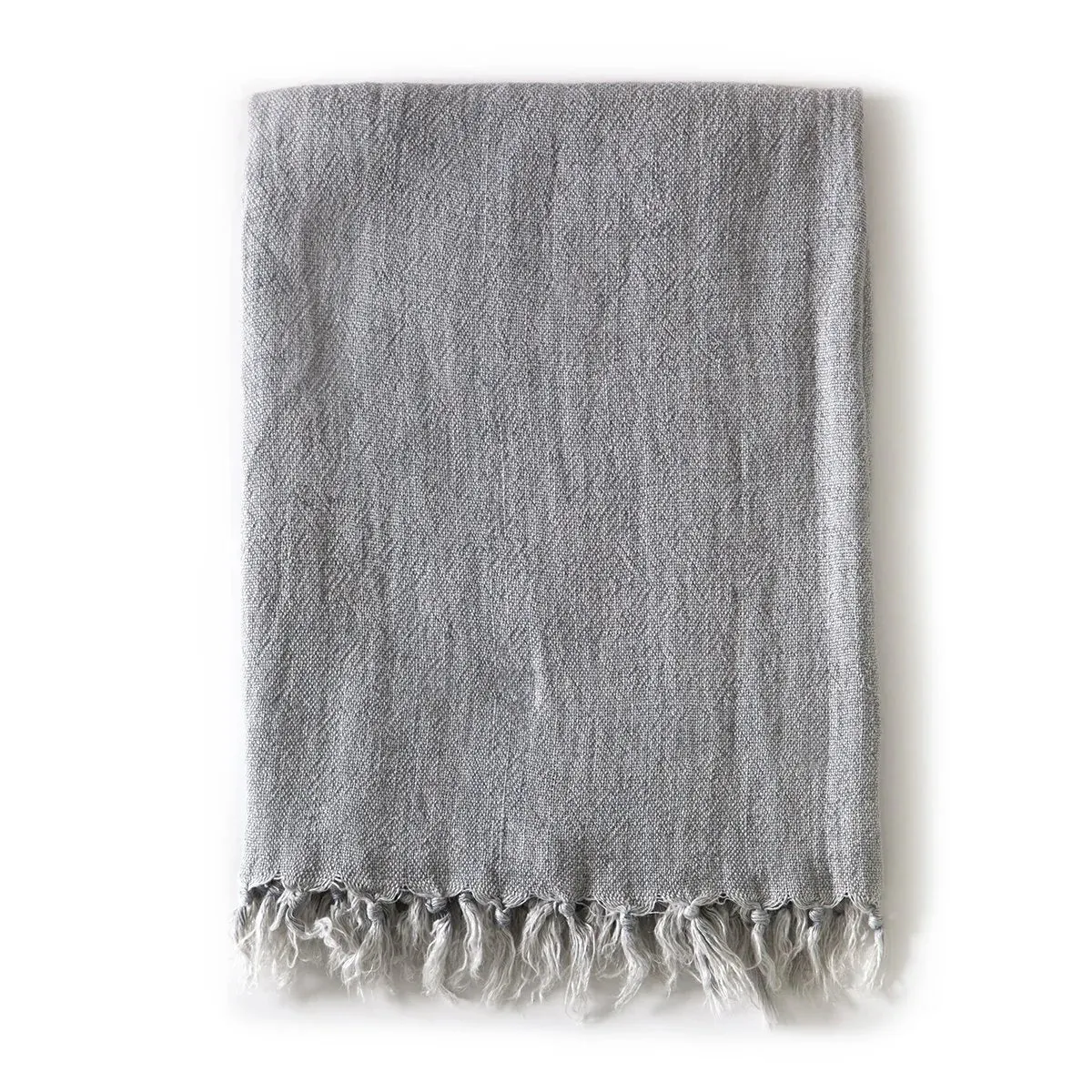 Pom Pom at Home Montauk Ocean Linen Blanket ~ Available in Queen and King Size