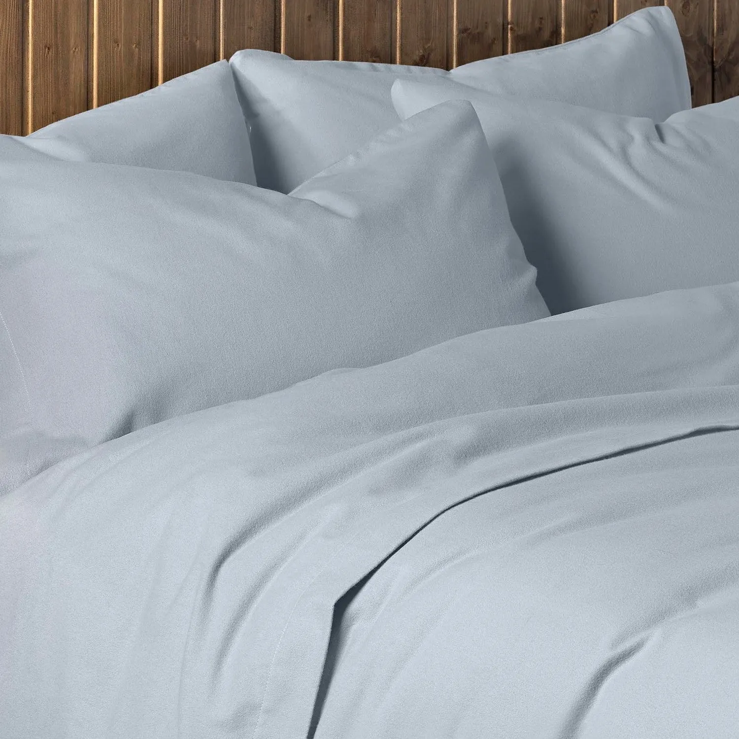 Premium Brushed Cotton Duvet Cover - Grey