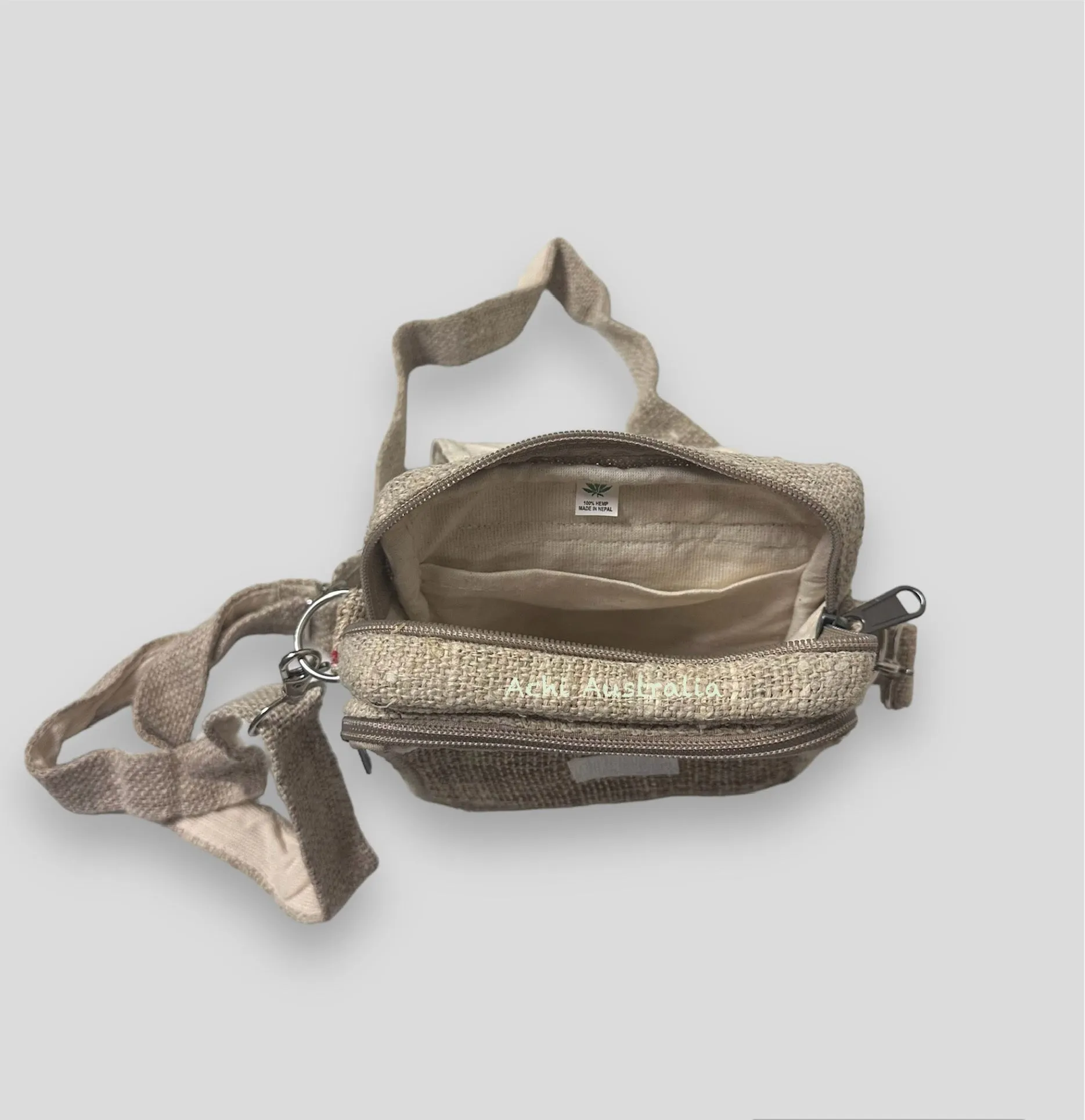 Pure Hemp pastport bag