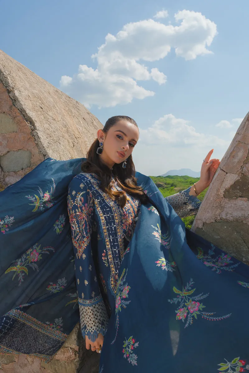 Qalamkar | Luxury Lawn Eid Edit'23 | BE-01 NATALIA