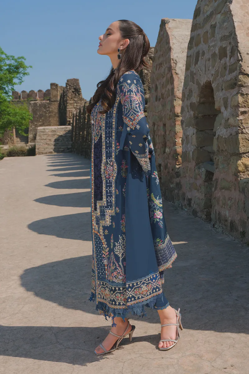 Qalamkar | Luxury Lawn Eid Edit'23 | BE-01 NATALIA