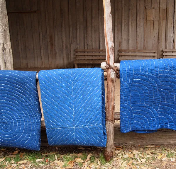 "Stern" Indigo Wholecloth