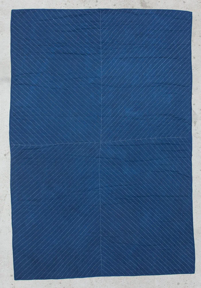 "X" Indigo Wholecloth