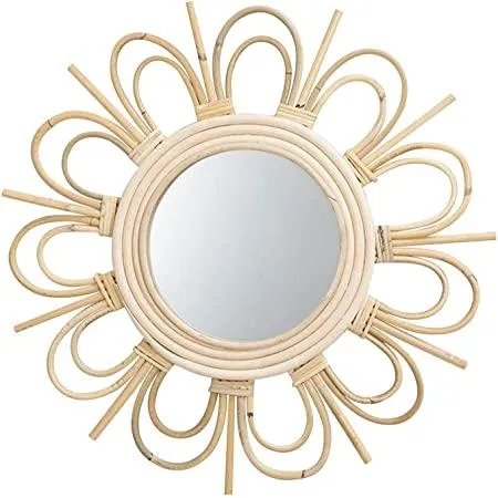 Rattan Mirror