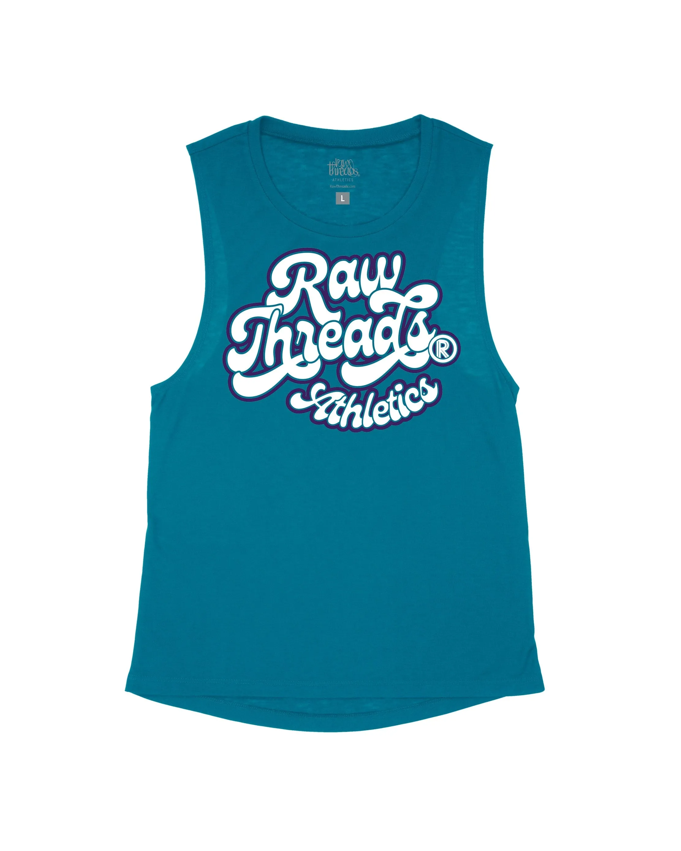 Raw Threads Athletics Bubble Letters