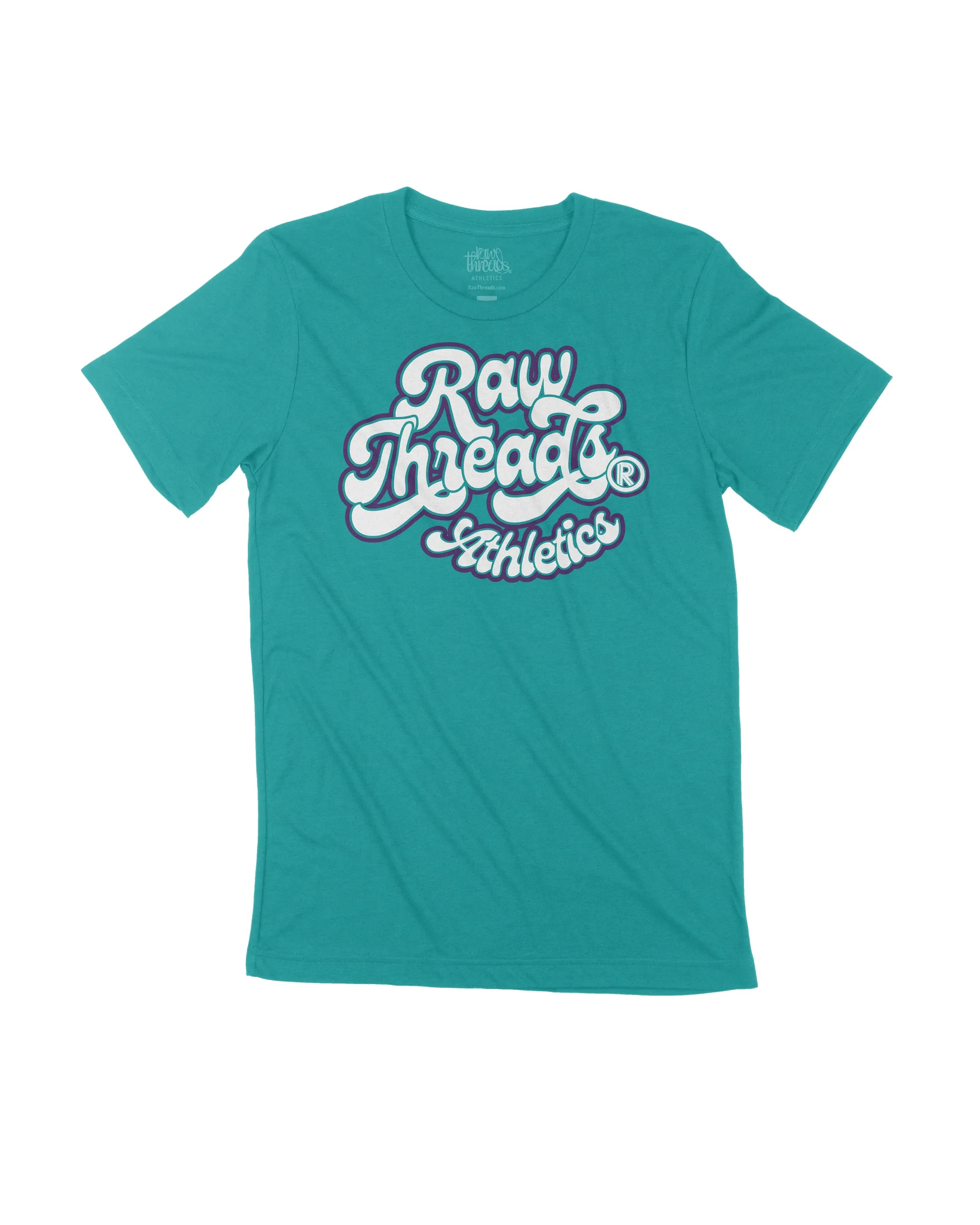 Raw Threads Athletics Bubble Letters