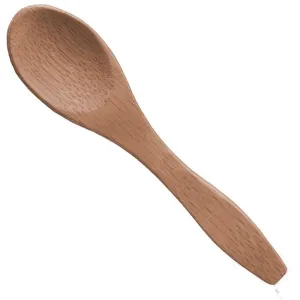 Recyclable Natural Bamboo Mixing Spoons - 3.5" Long / Case of 150