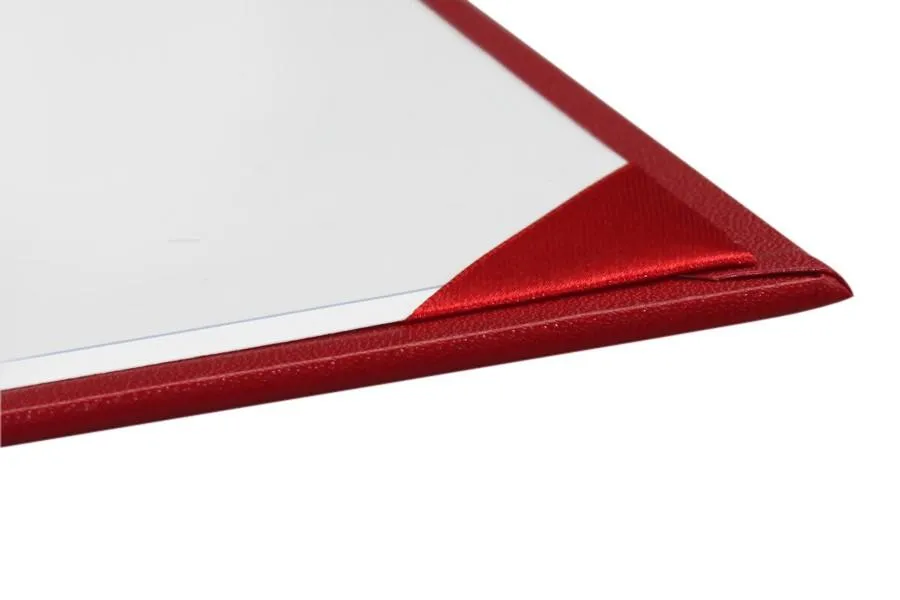 Red Graduation Graduation Diploma Cover - College & High School Diploma Covers