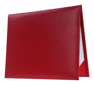 Red Graduation Graduation Diploma Cover - College & High School Diploma Covers