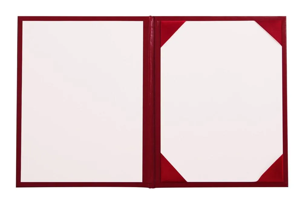 Red Graduation Graduation Diploma Cover - College & High School Diploma Covers