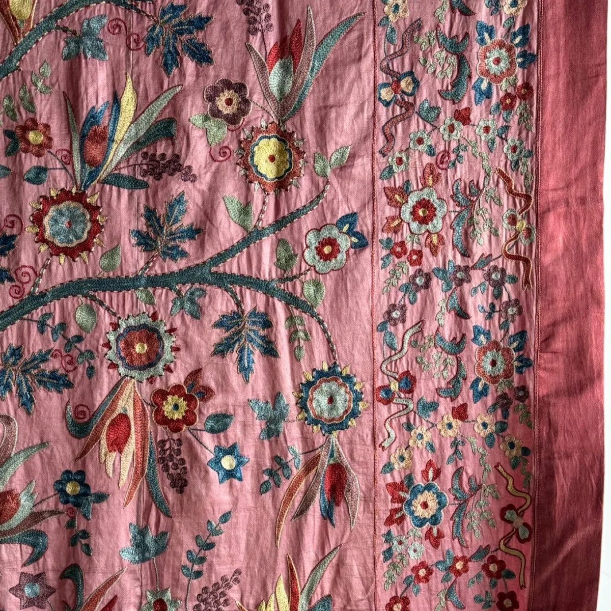 RESERVED: Hand Stitched Suzani (CSSU011724 | 65 x 96")